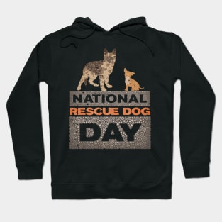 NATIONAL RESCUE DOG DAY Hoodie